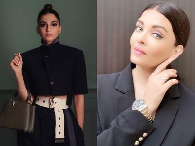 Sonam Kapoor and Aishwarya Rai Sonam Kapoor and Aishwarya Rai