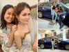 Sonu Kakkar Sister of Neha kakkar tony kakkar gets Surprise A Brand New BMW Car As Valentine's Day Gift
