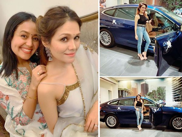 Sonu Kakkar Sister of Neha kakkar tony kakkar gets Surprise A Brand New BMW Car As Valentine's Day Gift