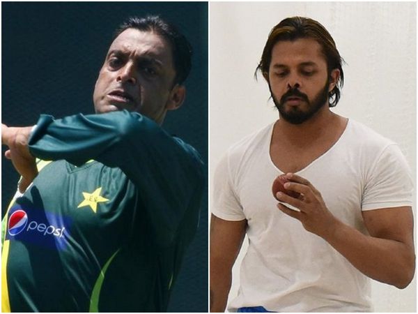 shoaib akhtar and s sreesanth