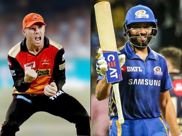 david warner and rohit sharma