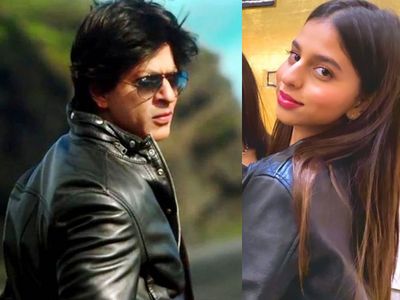 Suhana Khan compared with father Shah Rukh Khan Suhana Khan compared with father Shah Rukh Khan