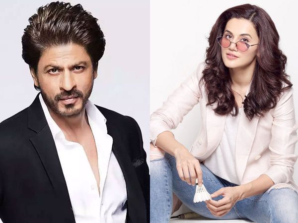 Shah Rukh Khan and Taapsee Pannu