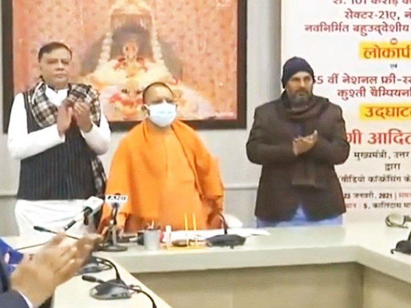 Chief Minister Yogi inaugurates Noida Indoor Stadium gift to sports enthusiasts