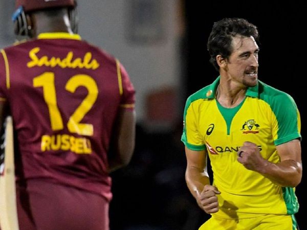 Mitchell Starc last over against West Indies