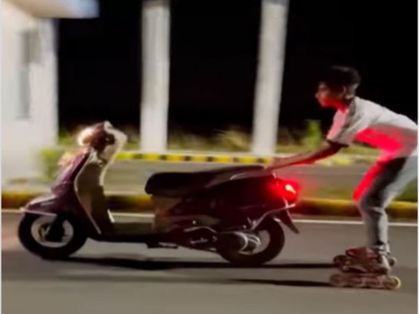 Shocking Video Boy Doing Stunt Video Goes Viral on social media