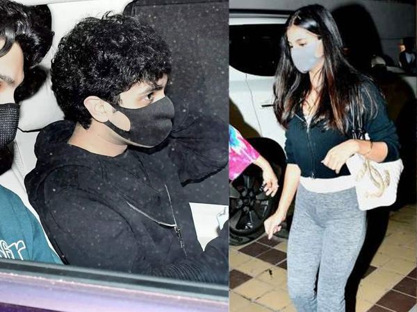 Agastya Nanda and Suhana Khan