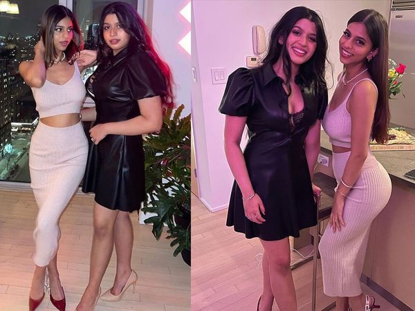 Suhana Khan with her Friend