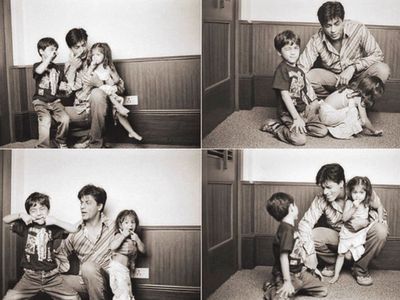 Suhana Khan childhood photo with Aryan Khan and Shahrukh khan| Suhana Khan childhood photo with Aryan Khan and Shahrukh khan|