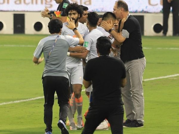 Indian football team beat Bangladesh