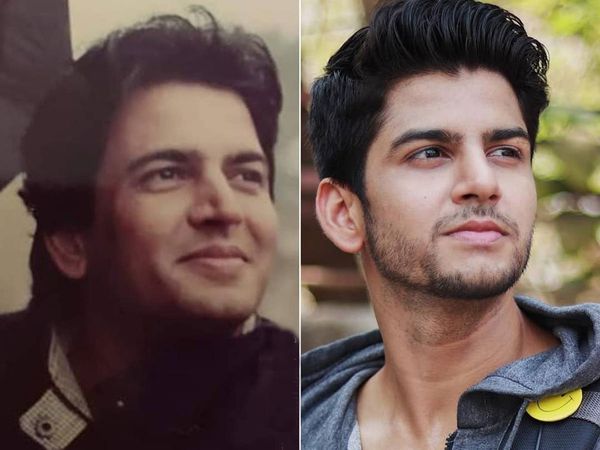 Sunil Lahri with son Krish Pathak