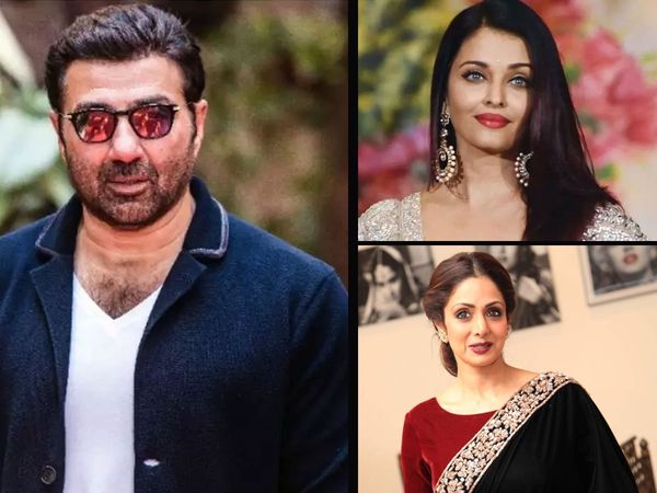 Sunny Deol, Aishwarya Rai Bachchan and Sridevi