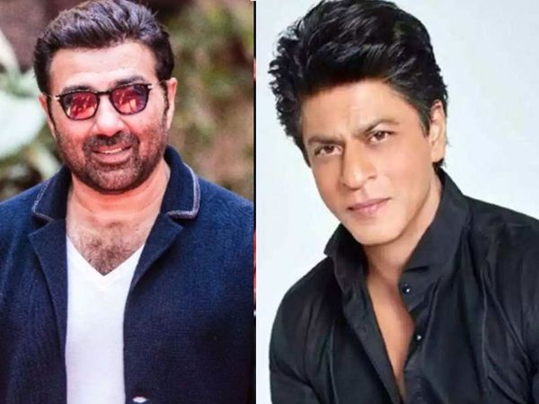 Sunny Deol and Shah Rukh Khan