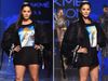 Sunny Leone lakme fashion week ramp walk on Day 2 Bollywood Actress Trolled for mini dress