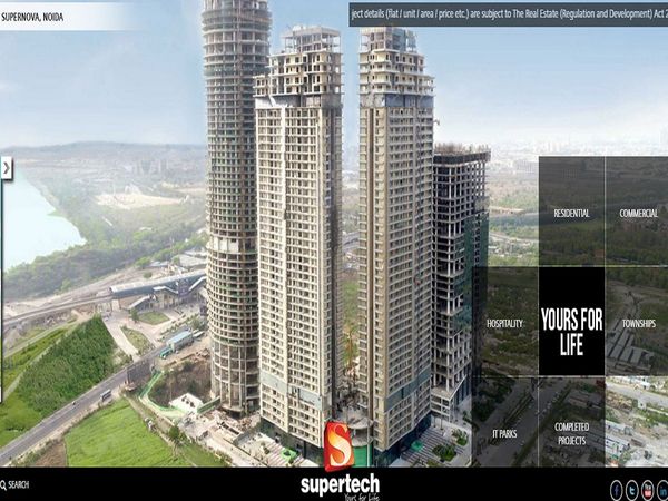 NCLT initiated insolvency proceedings against Supertech Limited on friday