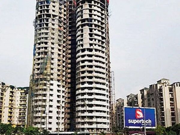 implosion technique will be used to demolish Supertech's twin towers in Noida 