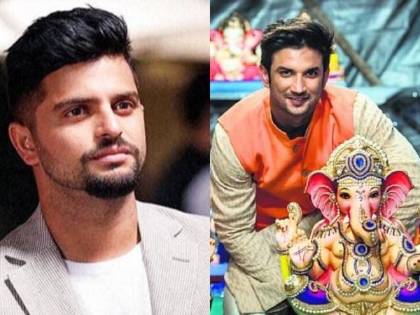 suresh raina and sushant singh rajput