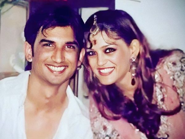 Shweta Singh Kirti with Sushant Singh Rajput
