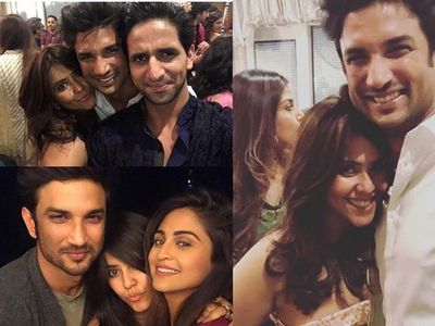 Ekta Kapoor with Sushant Singh Rajput Ekta Kapoor with Sushant Singh Rajput