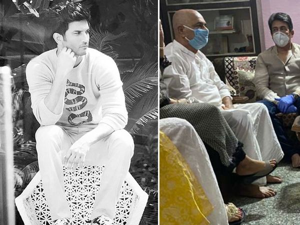 Shekhar Suman meets Sushant Singh Rajput's Father