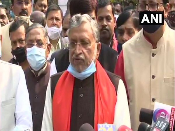 सुशील कुमार मोदी ने राज्यसभा के लिए भरा पर्चा, नीतीश कुमार बोले- पूरा समर्थन