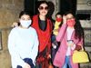 Sushmita Sen with Daughters and Baby Boy