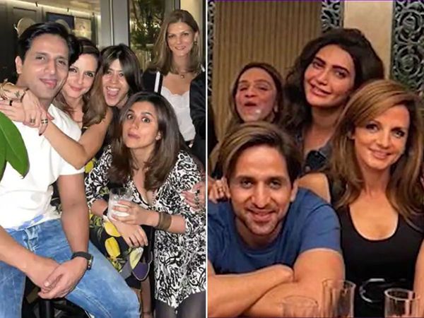 Sussanne Khan Actor Arslan Gony Both Spotted in Ekta kapoor Party?
