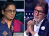 Amiabh Bachchan applause KBC 12 contestant single mother Swaroopa Deshpande