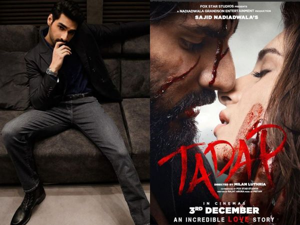 ahan shetty and tara sutaria starrer film tadap quick review, tadap film quick review plot, star cast, trailer, release date 
