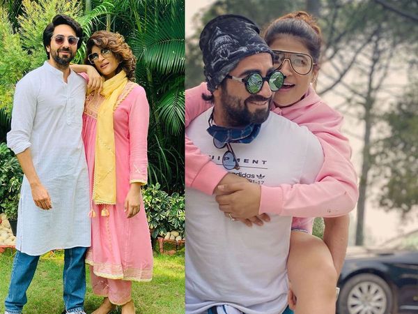Tahira Kashyap with Ayushmann Khurrana 