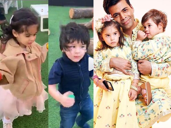 Taimur at Karan Johar twins Yash and Roohi birthday party