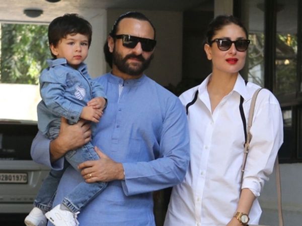 Kareena Kapoor And Taimur New apartment Saif Ali Khan Checking renovation Work