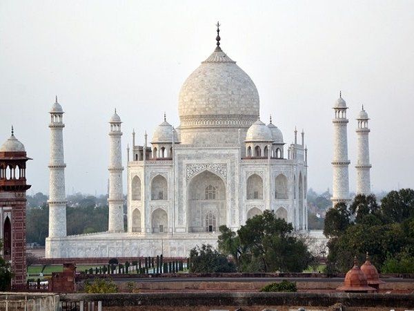 taj mahal made with match sticks