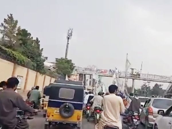 Taliban supporters in Pakistan