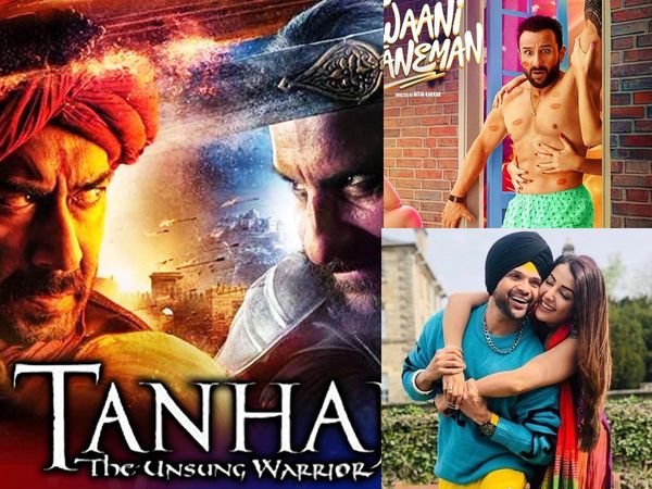 Jawaani Jaaneman, Happy Hardy And Heer vs Tanhaji