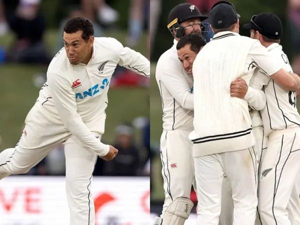 ross taylor takes last wicket of bangladesh innings