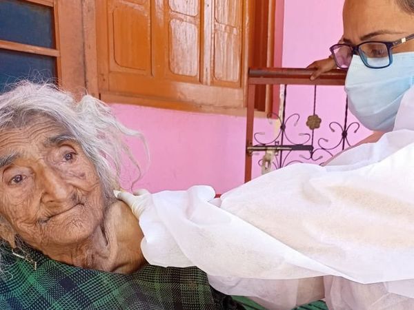  124-Year-Old Woman Administered Covid Jab In Jammu & Kashmir: Officials