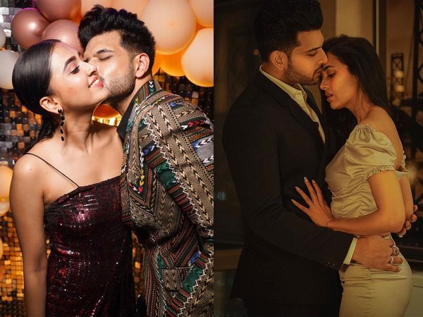 Tejasswi Prakash with boyfriend Karan Kundrra