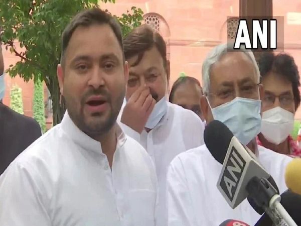 Nitish Kumar and Tejaswi Yadav