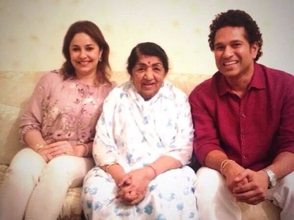 sachin tendulkar and lata mangeshkar