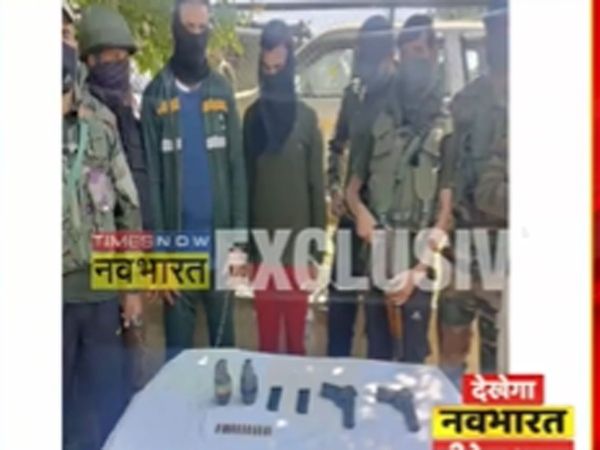 Two terrorists of JeM apprehended in Pattan area of Baramulla 
