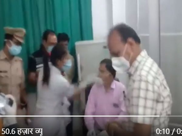  Rampur doctor foumd dead video of brawl with nurse had gone viral  