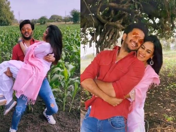 Riteish Deshmukh and Genelia D'Souza