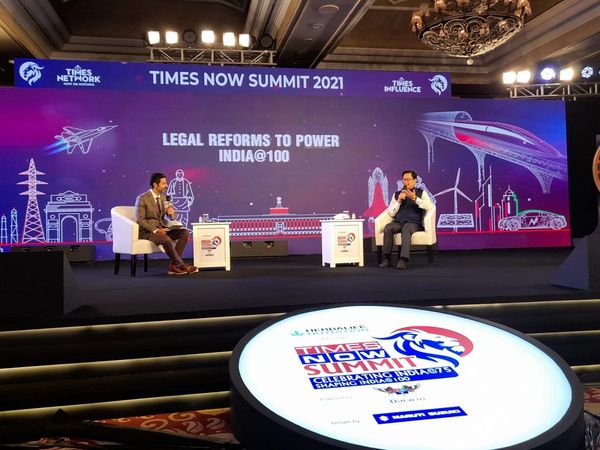 Kiren Rijiju, Indian Judiciary, Executive, Narendra Modi government, Supreme Court of India, Times Now Summit 2021