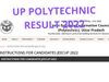 up polytechnic result 2022,up polytechnic result 2022 kab aayega,jeecup result 2022