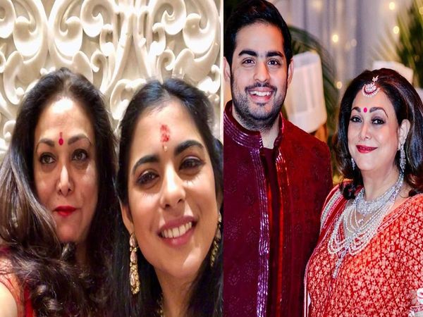 Tina Ambani Birthday Wishes for Isha and Akash Ambani