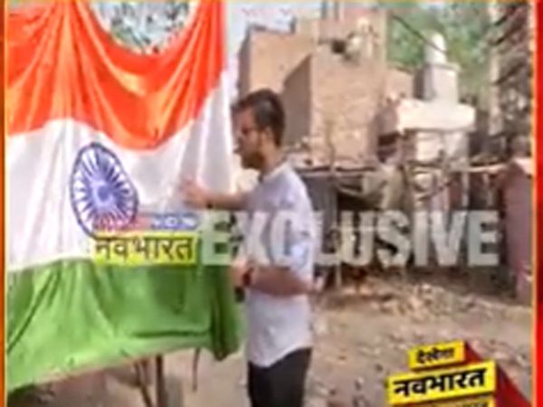 Who attacked on tricolor? Stones pelted on chariot during Shobha Yatra in Jahangirpuri