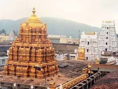 Devotee donates Rs 1-crore sword to Lord Balaji of Tirupati Devotee donates Rs 1-crore sword to Lord Balaji of Tirupati
