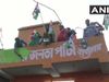 West Bengal Trimool Congress workers allegedly captured BJP offices painted it green after winning by-polls