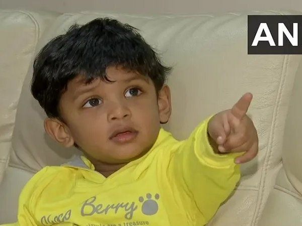 toddler with sharp memory